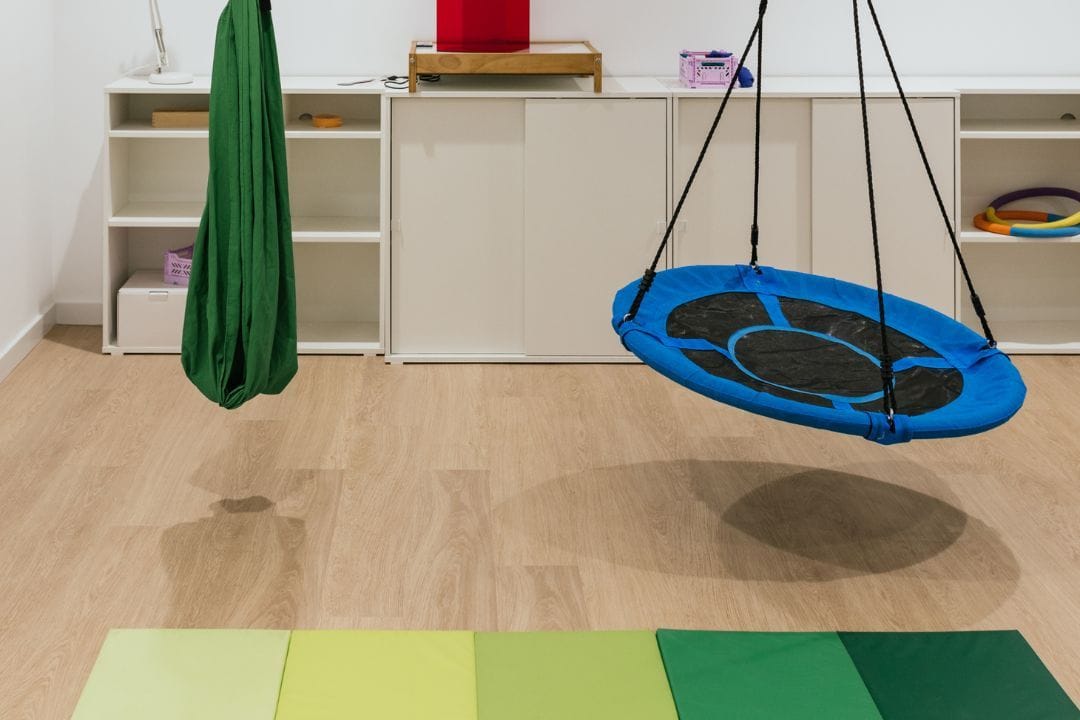Kolorowa sala sensoryczna